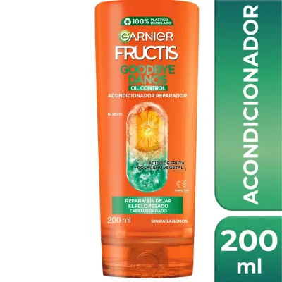 Fructis Goodbye Daños Oil Control Acondicionador X 200Ml