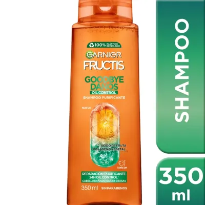 Fructis Goodbye Daños Oil Control Shampoo X 350Ml