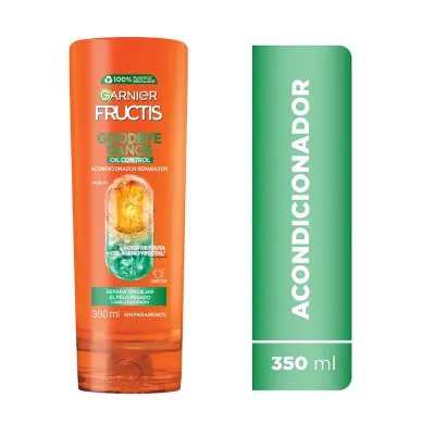 Fructis Goodbye Daños Oil Control Acondicionador X 350Ml