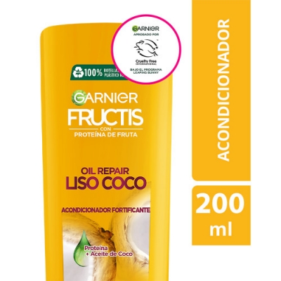 Fructis Oil Repair Liso Coco Acondicionador 200ml