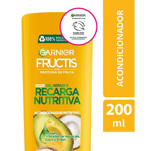 Fructis Oil Repair Recarga Nutritiva Acondicionador 200ml