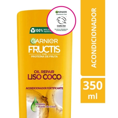 Fructis Oil Repair Liso Coco Acondicionador 350ml
