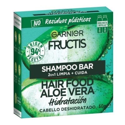 Fructis Hair Food Shampoo Solido 60gr - Aloe