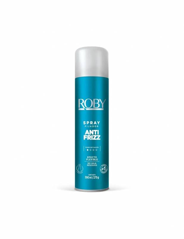 Roby Fijador Anti Frizz 390Ml