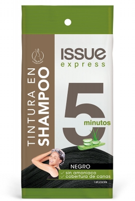 Issue Shampoo Color Express 5 Min - Negro