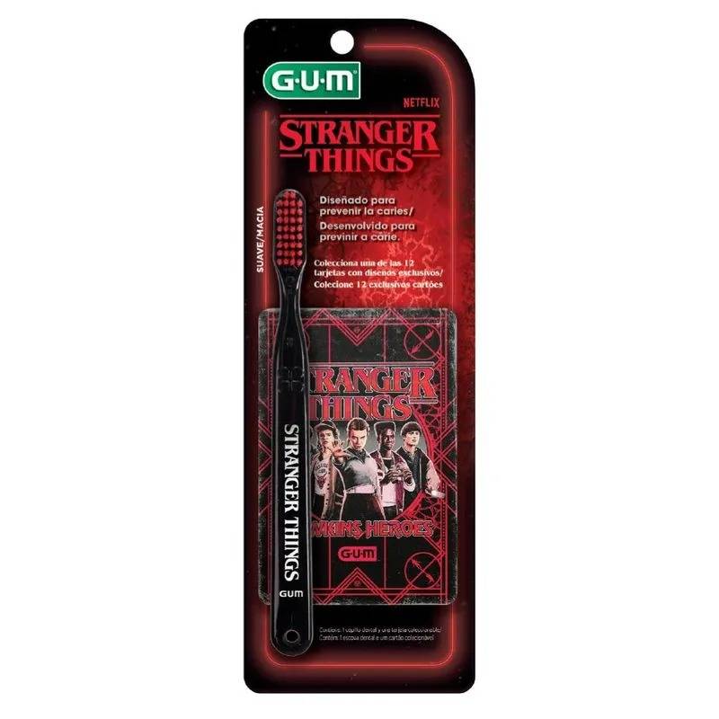 Gum 409St Classic - Cepillo Suave Stranger Things