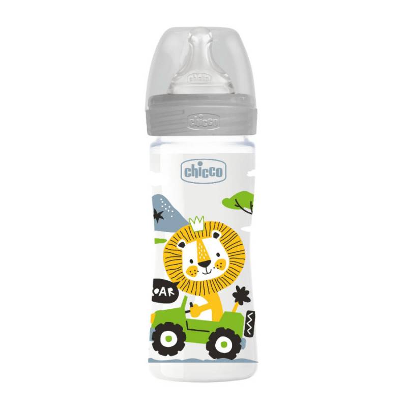 Chicco - Mamadera Well Being 250ml 2m+ 