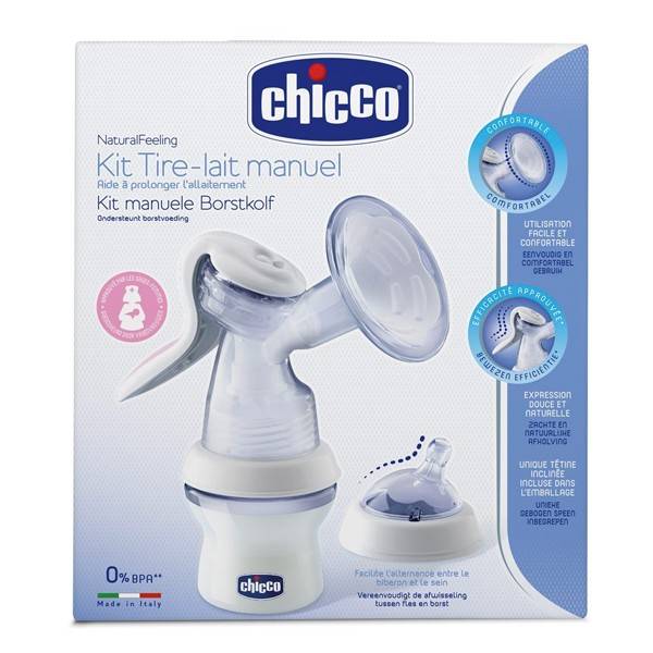 Chicco - Sacaleche Manual Natural Feeling