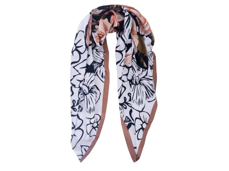 Pañuelo De Seda Estampado 90X90 Cm
