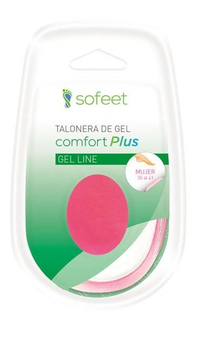 Sofeet Talonera Gel Comfort Plus X Par Mujer - Universal