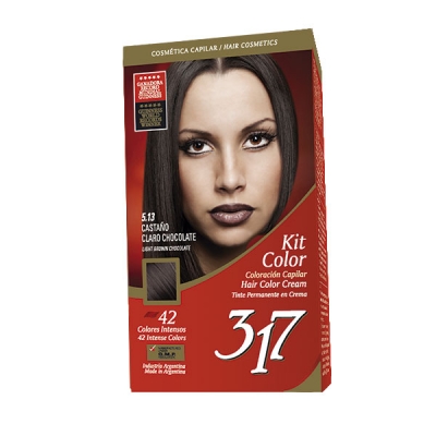 317 Kit De Coloracion - 5.13 Castaño Claro Chocolate