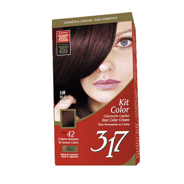 317 Kit De Coloracion - 5.66 Rojo Oscuro