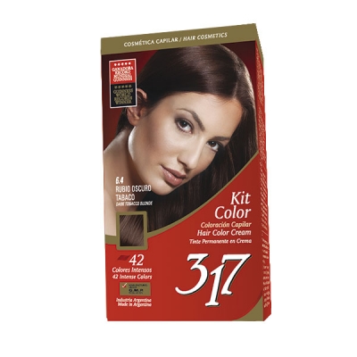 317 Kit De Coloracion - 6.4 Rubio Oscuro Tabaco