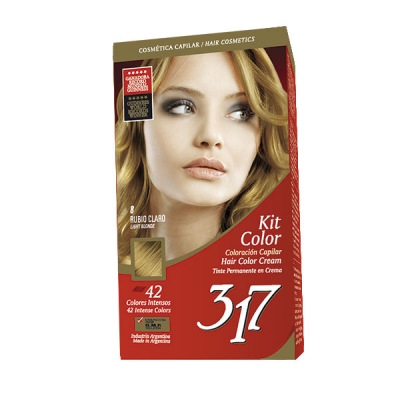 317 Kit De Coloracion - 8 Rubio Claro