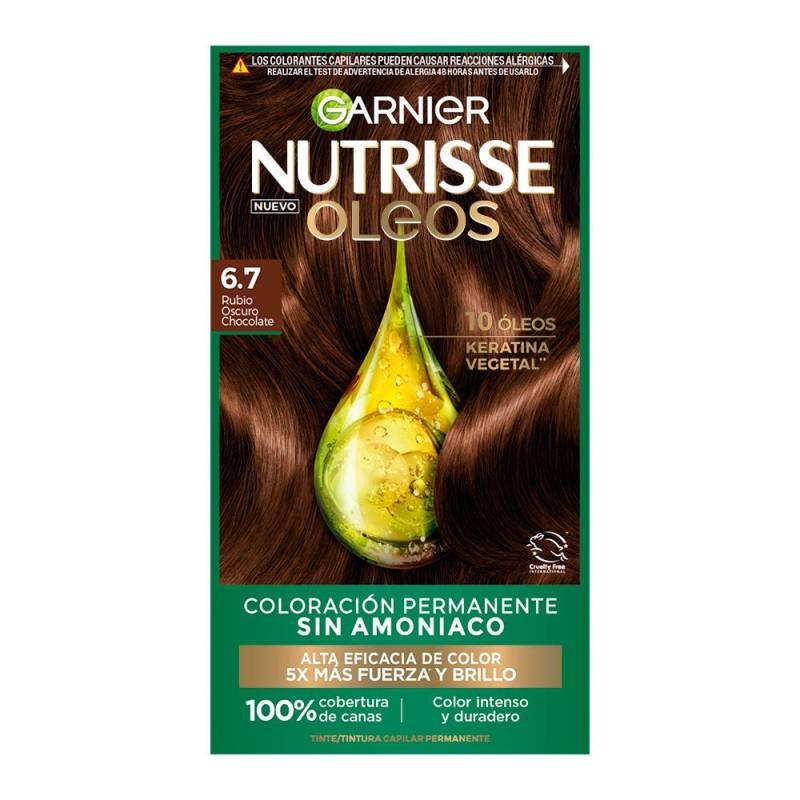 Nutrisse Oleos Rubio Oscuro Chocolate 6.7