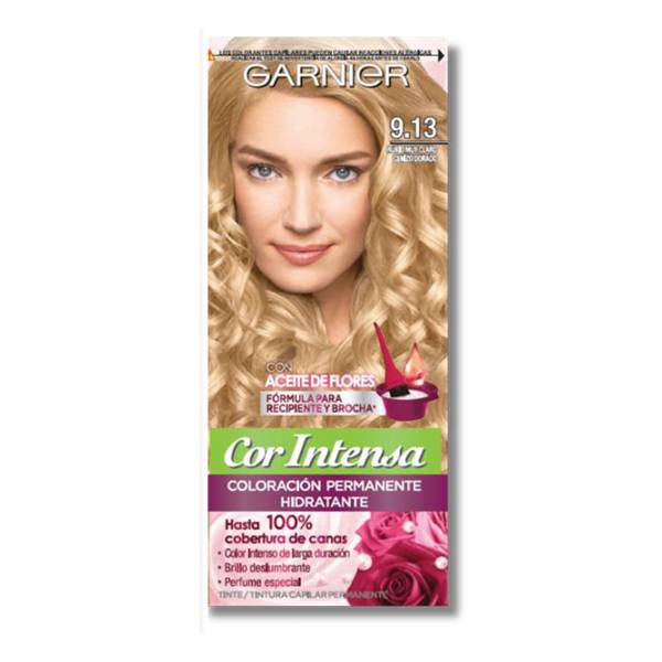 Nutrisse Cor Intensa 913 Rubio Muy Claro Ceniza Dorado