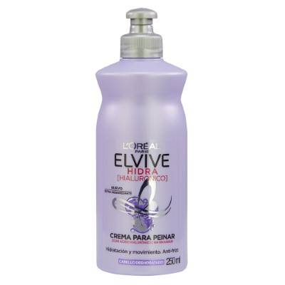 Elvive Crema Para Peinar X 250Ml Hidra Hialurónico