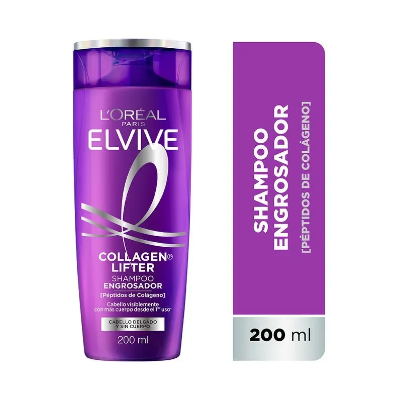 Elvive Shampoo X 200Ml Colageno Lifter