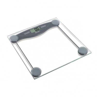 Silfab - Balanza Digital Slim Vidrio Tremplado Transparente 