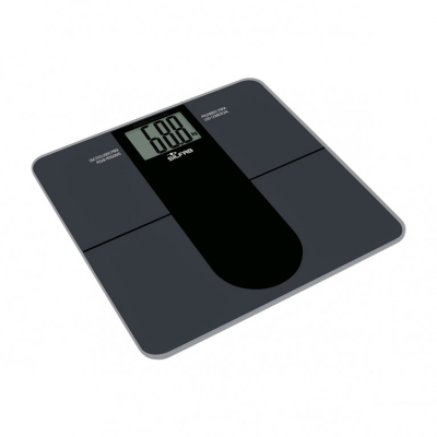 Silfab - Balanza Digital Slim Vidrio Templado Negro - Max. 250 Kg