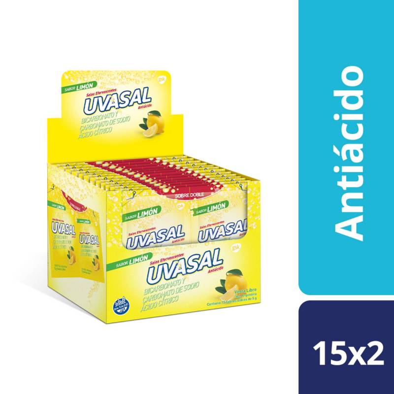 Uvasal Limon X 30 Sobres