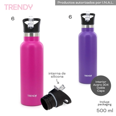 Botella Termica Trendy 12517