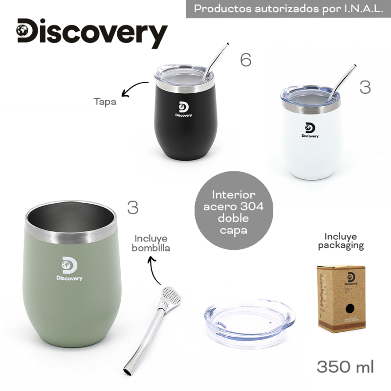 Mate Con Bombilla Discovery 18497