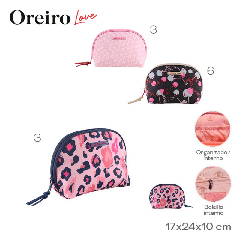 Portacosmeticos Oreiro Love 29333