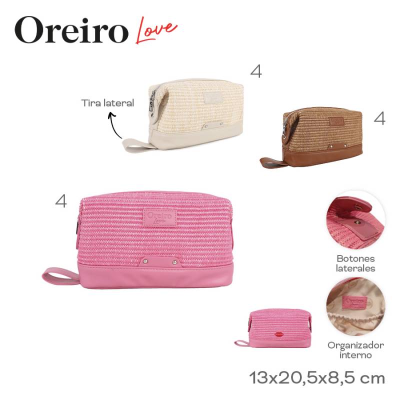 Portacosmeticos Oreiro Love 29450