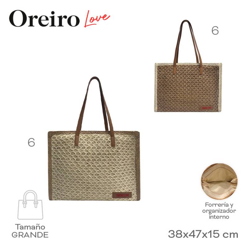 Bolso Playero Oreiro Love 29471