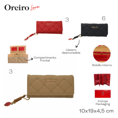 Billetera Oreiro Love 29720