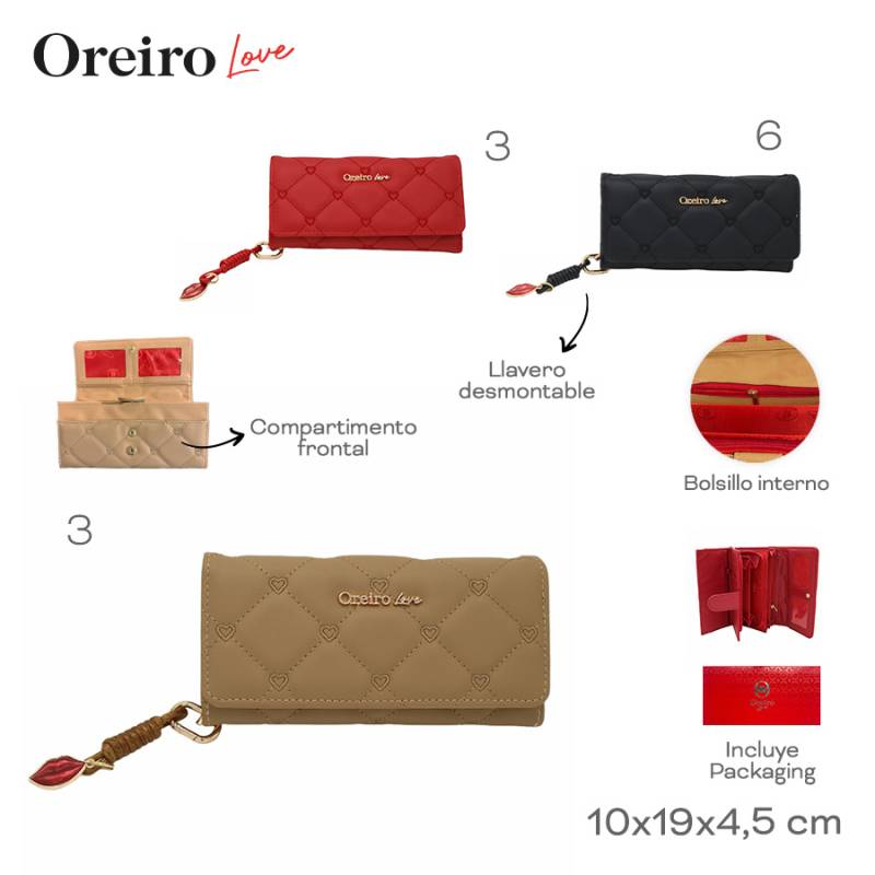 Billetera Oreiro Love 29720