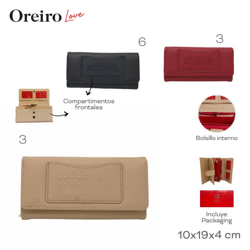 Billetera Oreiro Love 29726