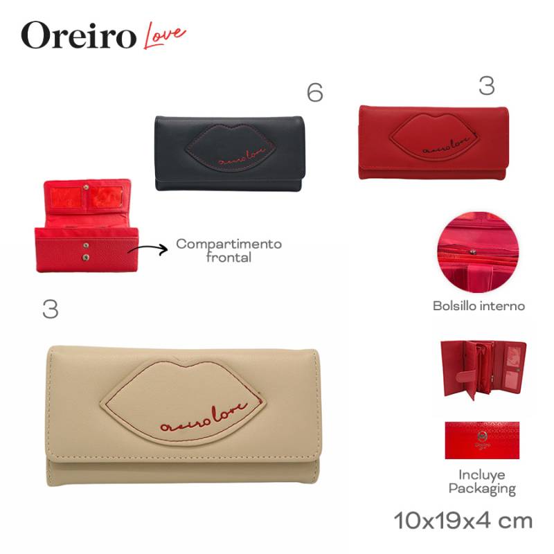 Billetera Oreiro Love 29738