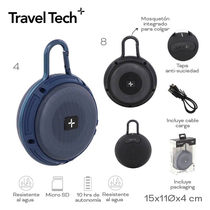 Parlante Travel Tech 30443