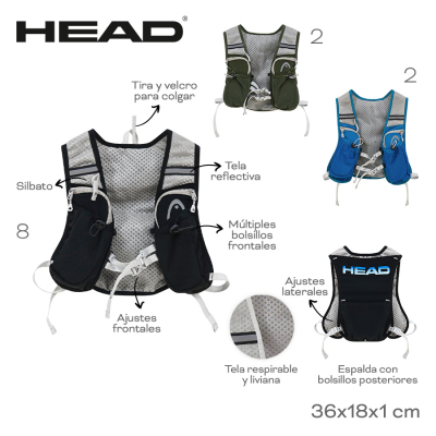 Mochila Chaleco Head 30914