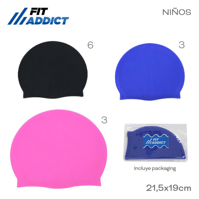 Gorro Natacion Fit Addict 17837