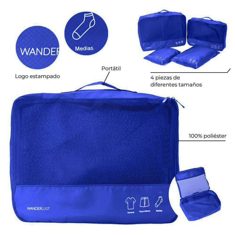Set Organizador De Ropa Wanderlust 39374