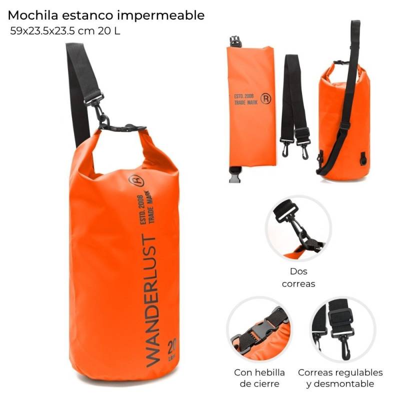 Mochila Estanco Wanderlust 40678