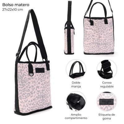 Bolso Matero Animal Print 41955