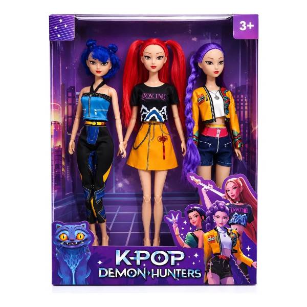 Muñeca K-Pop 3 Unidades