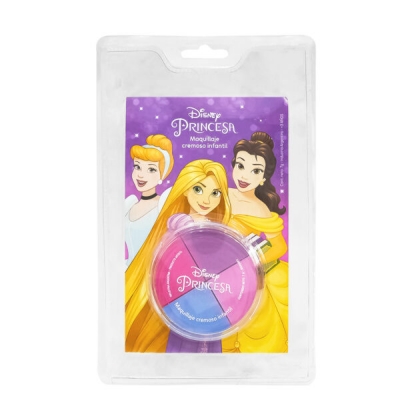 Princesas Petaca Maquillaje Con 4 Colores Y Un Aplicador
