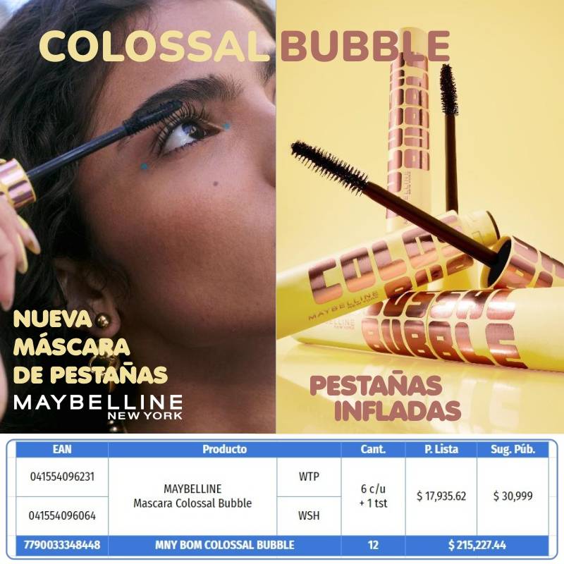 Maybelline Bom Colossal Bubble