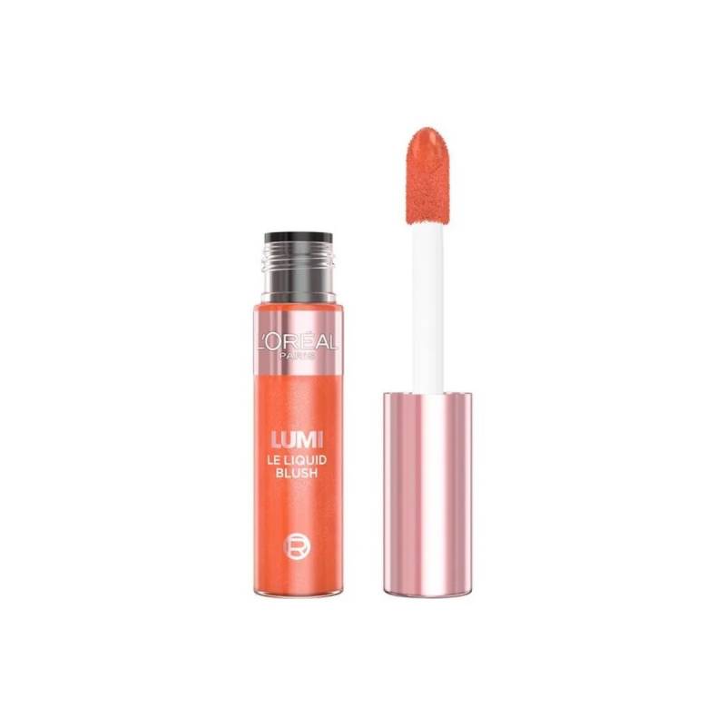 Loreal - Rubor Liquido Lumi Glotion Blush - Warm Peach 627