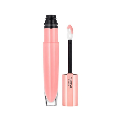 Loreal - Labial Líquido - Paradise Gloss Porcelain Petal