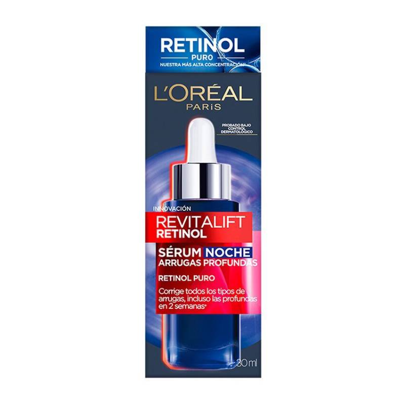 Loreal Revitalift - Retinol Serum Facial Antiarrugas De Noche X 30Ml