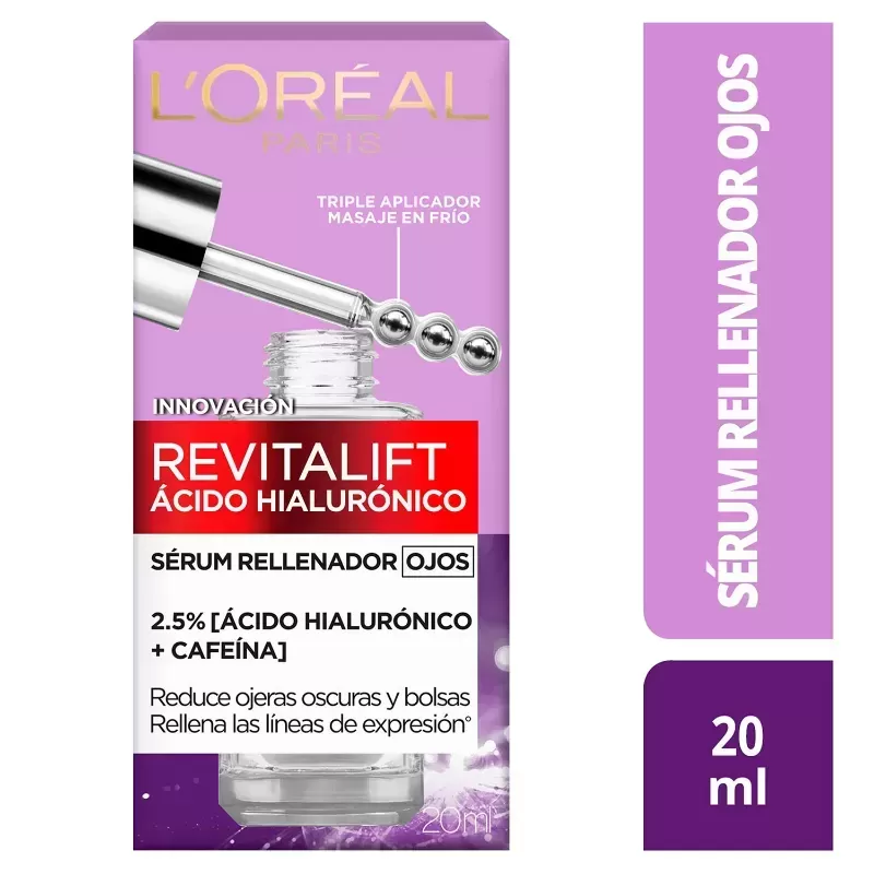 Loreal Revitalift - Ácido Hialurónico Eye Serum X 20Ml