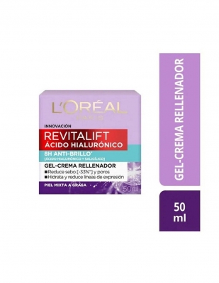 Loreal Revitalift - Ácido Hialurónico Crema Gel X 50Ml