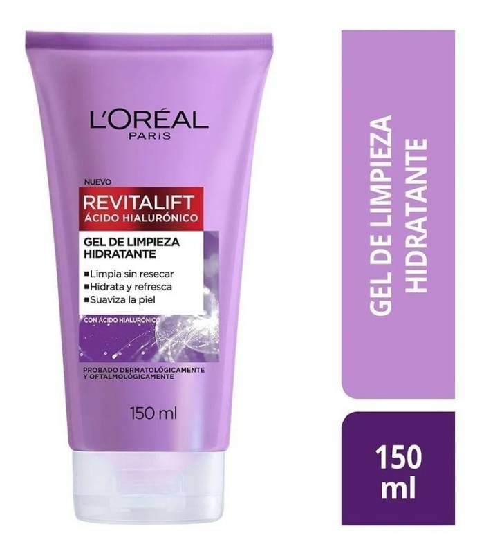 Loreal Revitalift - Ácido Hialurónico Gel De Limpieza X 150Ml