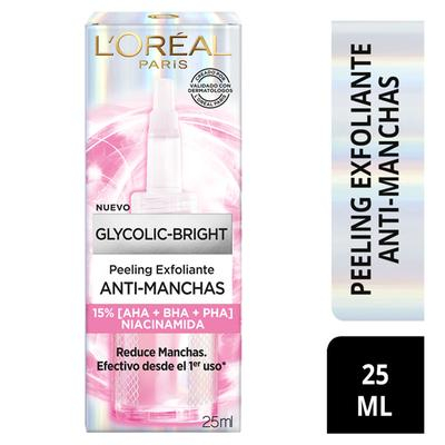 Loreal Glycolic Bright - Peeling Exfoliante 25Ml